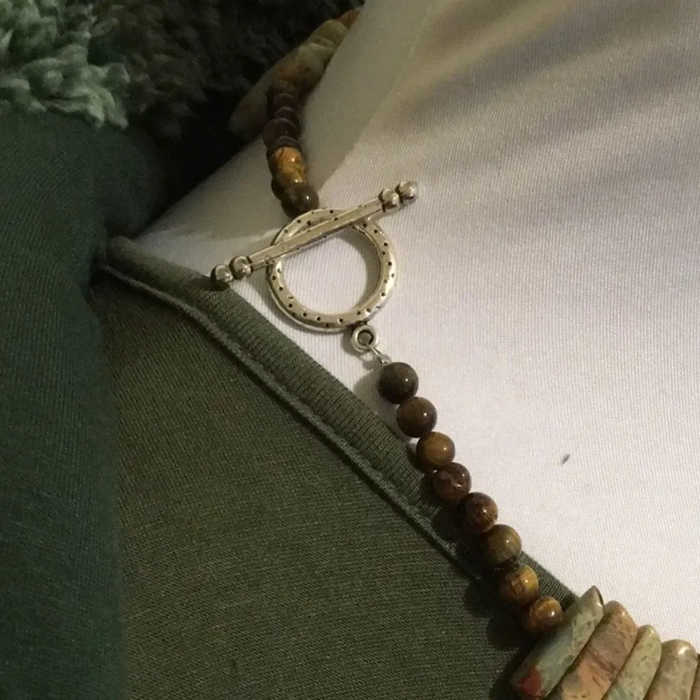 Gorgeous Boulder opal necklace_4
